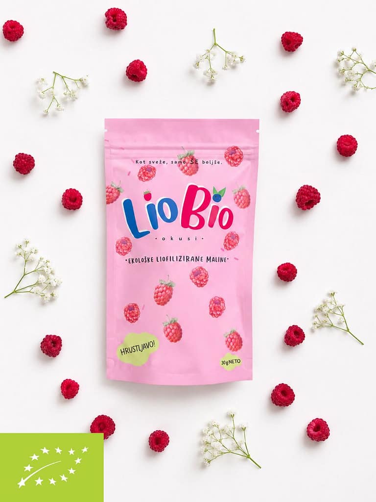 Liobio Okusi liofilizirane maline